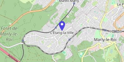 Carte OpenStreetMap — 8 rue de Fonton, L'Étang-la-Ville