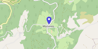 Carte OpenStreetMap — 2 rue de la Mairie, Mazoires