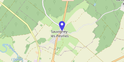 Carte OpenStreetMap — 1 rue de la Résie-Saint-Martin, Sauvigney-lès-Pesmes