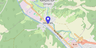 Carte OpenStreetMap — 2 rue de Ligny, Velaines