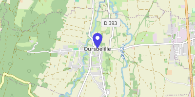 Carte OpenStreetMap — 1 bis place de la Liberté, Oursbelille