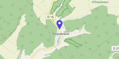 Carte OpenStreetMap — 11 Grande-Rue, Orquevaux