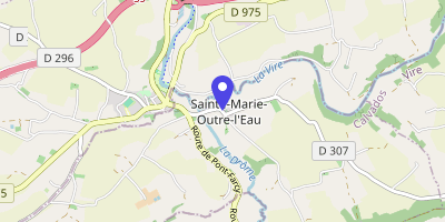 Carte OpenStreetMap — 449 route de Sainte-Marie-Outre-L’Eau, Sainte-Marie-Outre-L'Eau