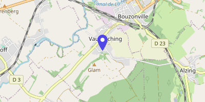 Carte OpenStreetMap — 21 rue Saint-Rémi, Vaudreching