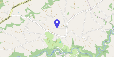 Carte OpenStreetMap — 394 route du Ségala, Centrès