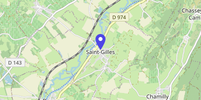 Carte OpenStreetMap — 29 allée des Platanes, Saint-Gilles
