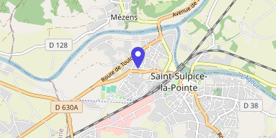 Carte OpenStreetMap — Parc Georges-Spénale, Saint-Sulpice-la-Pointe