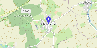 Carte OpenStreetMap — 16 rue du Pasteur-Schroeder, Schillersdorf