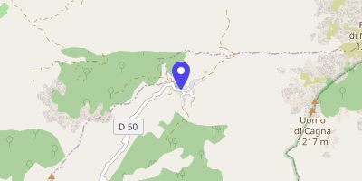 Carte OpenStreetMap — Quartier caserne, Monacia-d'Aullène
