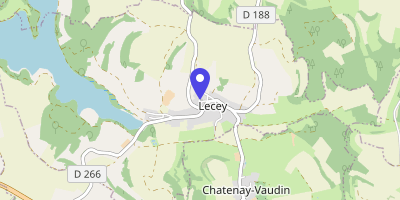 Carte OpenStreetMap — Rue de l'Église, Lecey