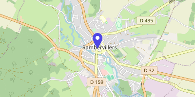 Carte OpenStreetMap — 1 place du 30-Septembre, Rambervillers