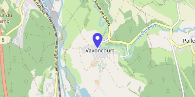 Carte OpenStreetMap — 2 place de la Mairie, Vaxoncourt