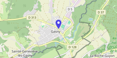 Carte OpenStreetMap — 42 rue de Paris, Gasny