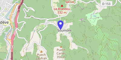 Carte OpenStreetMap — 37 rue de la Liberté, Soumont