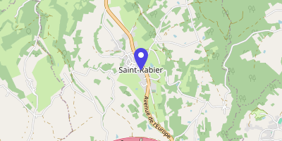 Carte OpenStreetMap — 3 promenade du Prioula, Saint-Rabier