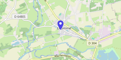 Carte OpenStreetMap — 11 rue du Val-de-Loir, Lhomme