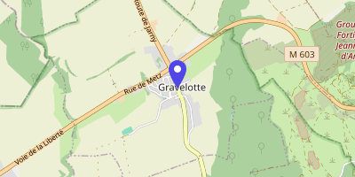Carte OpenStreetMap — 27 rue d'Ars, Gravelotte