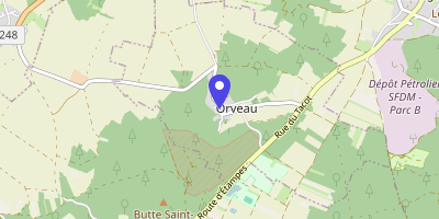 Carte OpenStreetMap — 4 Grand'Rue Guy-Gauthier, Orveau