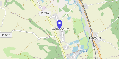 Carte OpenStreetMap — 35 rue Saint-Denis, Gadencourt