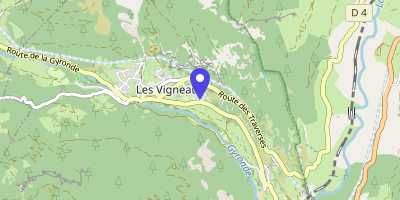 Carte OpenStreetMap — Le Village, Les Vigneaux