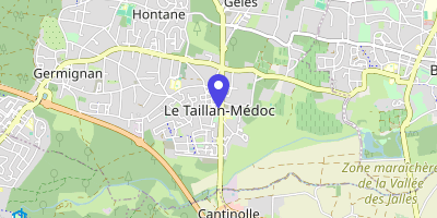 Carte OpenStreetMap — Place Michel-Réglade, Le Taillan-Médoc
