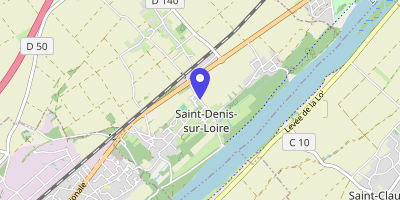 Carte OpenStreetMap — 19 rue de la Loire, Saint-Denis-sur-Loire
