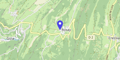 Carte OpenStreetMap — 1 rue de la Mairie, Rosay