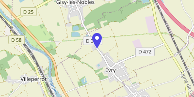 Carte OpenStreetMap — 39 Grande-Rue, Évry