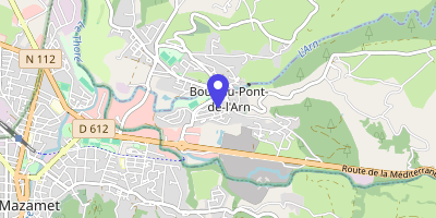 Carte OpenStreetMap — 23 rue de la Mairie, Bout-du-Pont-de-Larn