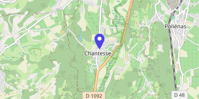 Carte OpenStreetMap — 42 place du 19-Mars-1962, Chantesse