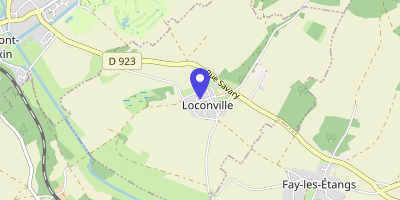 Carte OpenStreetMap — 5 Rue de la Mairie, Loconville