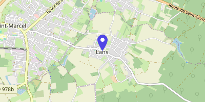 Carte OpenStreetMap — 33 Grande-Rue, Lans