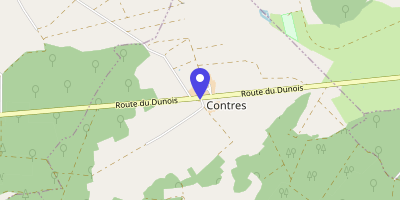 Carte OpenStreetMap — 2 impasse de la Caroline, Contres