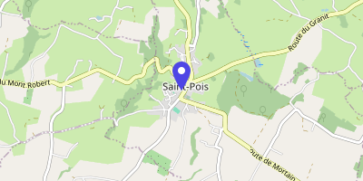Carte OpenStreetMap — 15 Grande-Rue, Saint-Pois