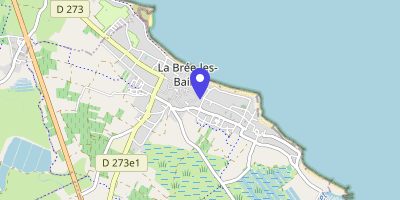Carte OpenStreetMap — Place de la République, La Brée-les-Bains