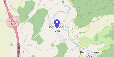 Carte OpenStreetMap — 110 rue de Vaux, Dombrot-sur-Vair