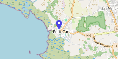 Carte OpenStreetMap — 17 rue de l'Église, Petit-Canal
