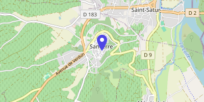Carte OpenStreetMap — Place de la Panneterie, Sancerre