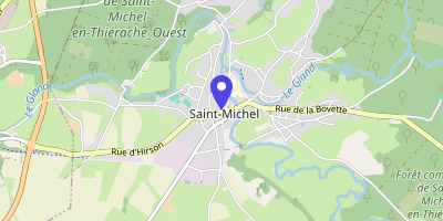 Carte OpenStreetMap — 8 place Rochefort, Saint-Michel