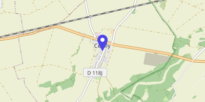 Carte OpenStreetMap — 22 rue de Balot, Cérilly