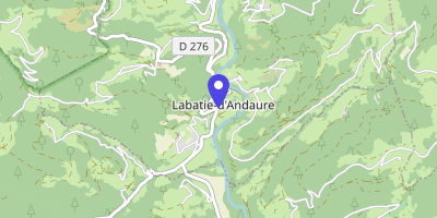 Carte OpenStreetMap — 20 rue Chemin-de-Ronde, Labatie-d'Andaure
