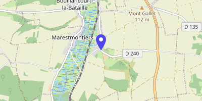 Carte OpenStreetMap — Rue de l'Église, Gratibus