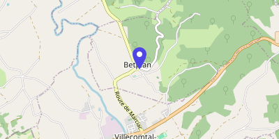 Carte OpenStreetMap — 1 chemin du Bourdillou, Betplan