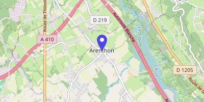 Carte OpenStreetMap — 22 route de Reignier, Arenthon