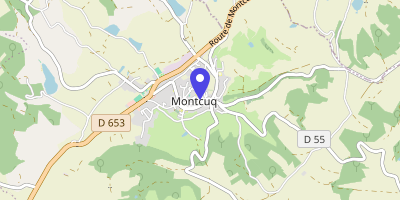 Carte OpenStreetMap — 1 place des Consuls, Montcuq-en-Quercy-Blanc