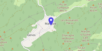 Carte OpenStreetMap — Impasse de la Mairie, Malvezie