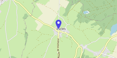 Carte OpenStreetMap — 4 rue de l'Église, Escles