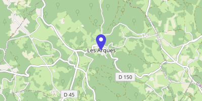 Carte OpenStreetMap — Place de l'Olme, Les Arques