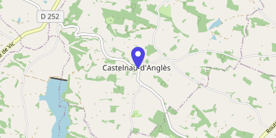 Carte OpenStreetMap — 31 rue de l Église, Castelnau-d'Anglès