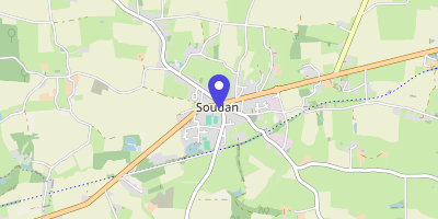 Carte OpenStreetMap — 3 place Jeanne-d'Arc, Soudan